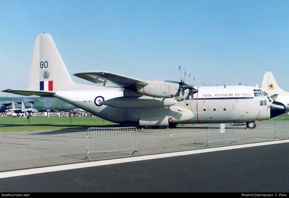 Aircraft Photo of A97-190 | Lockheed C-130E Hercules (L-382) | Australia - Air Force | AirHistory.net #254876