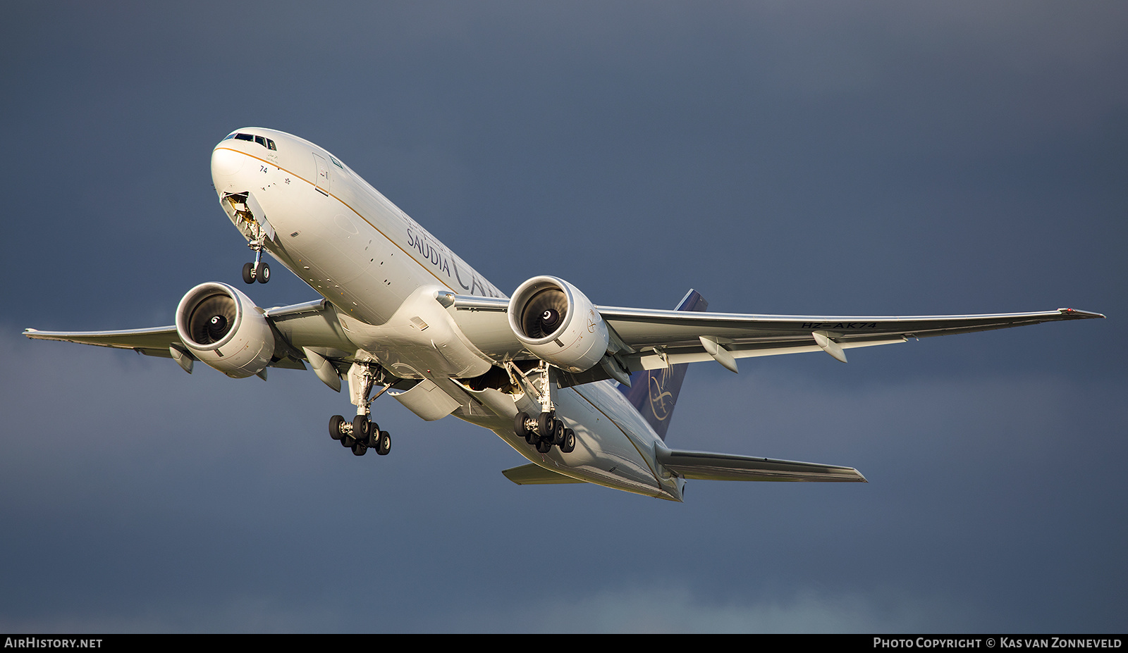 Aircraft Photo of HZ-AK74 | Boeing 777-FFG | Saudia - Saudi Arabian Airlines Cargo | AirHistory.net #254883