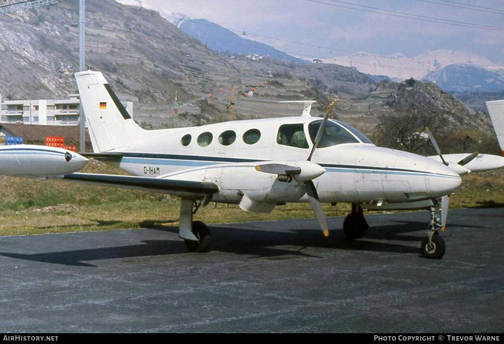 Aircraft Photo of D-IHAM | Cessna 411A | AirHistory.net #254888