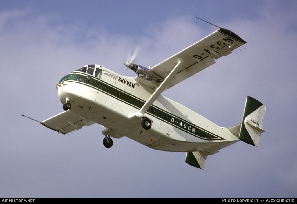 Aircraft Photo of G-ASCN | Short SC.7 Skyvan 1A | AirHistory.net #254899