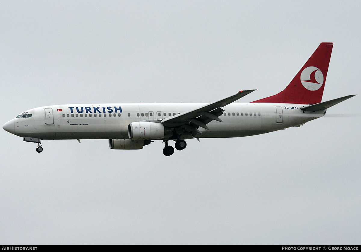 Aircraft Photo of TC-JFC | Boeing 737-8F2 | Turkish Airlines | AirHistory.net #254926