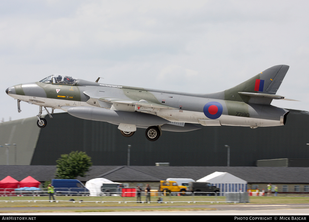 Aircraft Photo of ZZ190 | Hawker Hunter F58 | UK - Air Force | AirHistory.net #254937