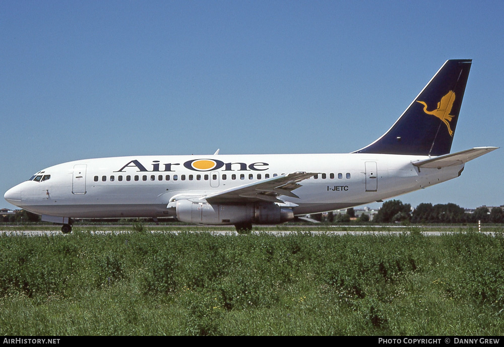 Aircraft Photo of I-JETC | Boeing 737-230/Adv | Air One | AirHistory.net #254958