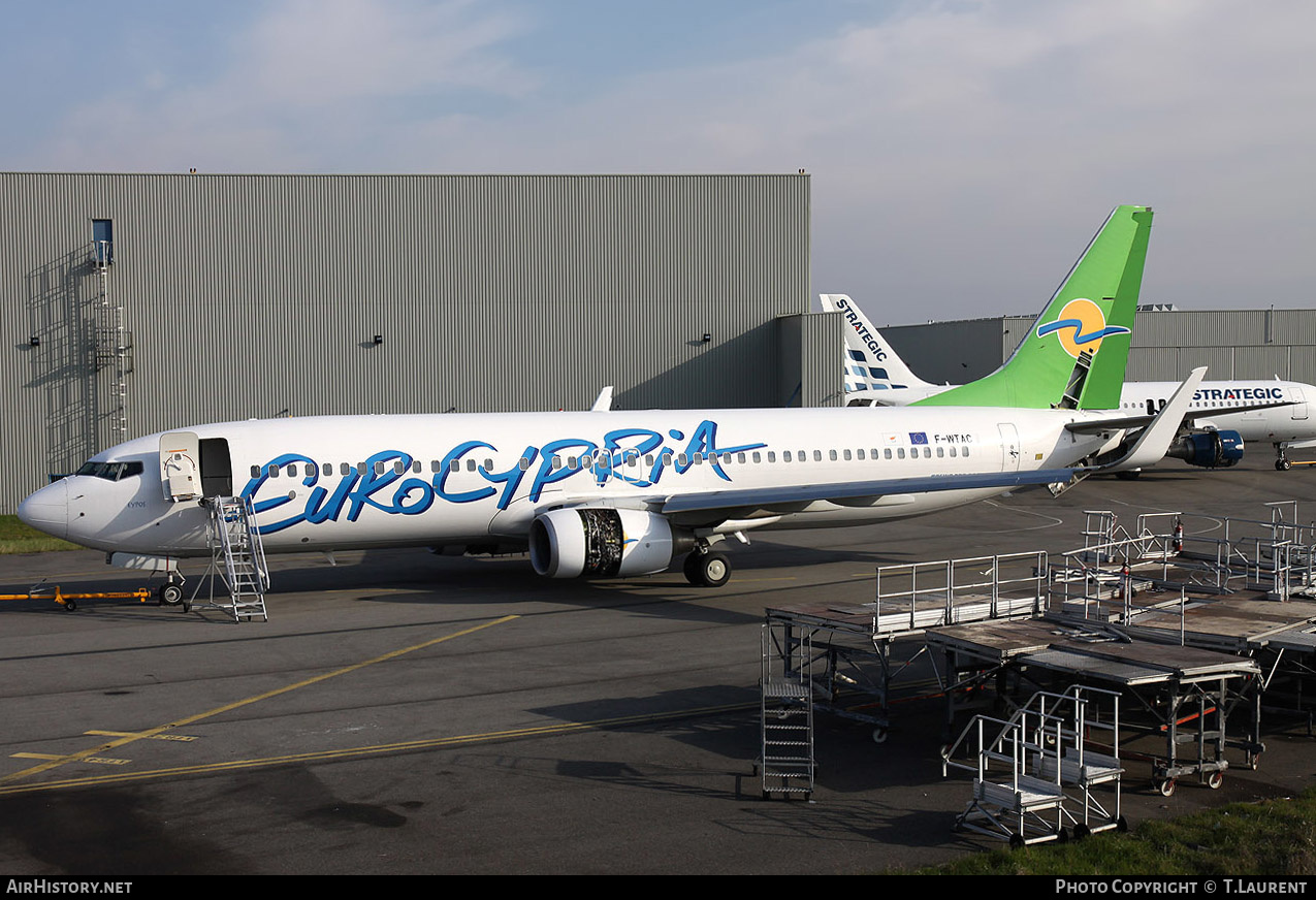 Aircraft Photo of F-WTAC | Boeing 737-8Q8 | Eurocypria Airlines | AirHistory.net #254965