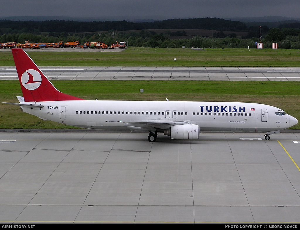 Aircraft Photo of TC-JFI | Boeing 737-8F2 | Turkish Airlines | AirHistory.net #254969