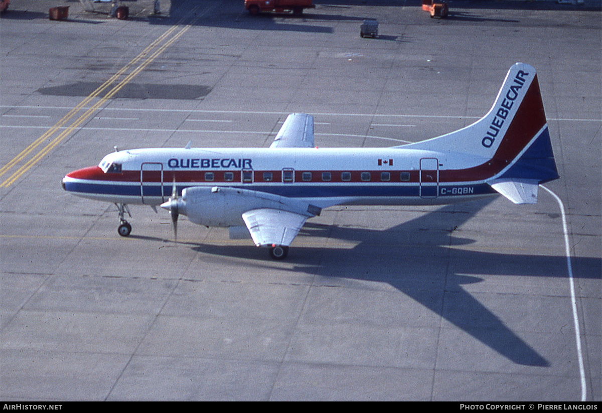 Aircraft Photo of C-GQBN | Convair 580 | Quebecair | AirHistory.net #254977