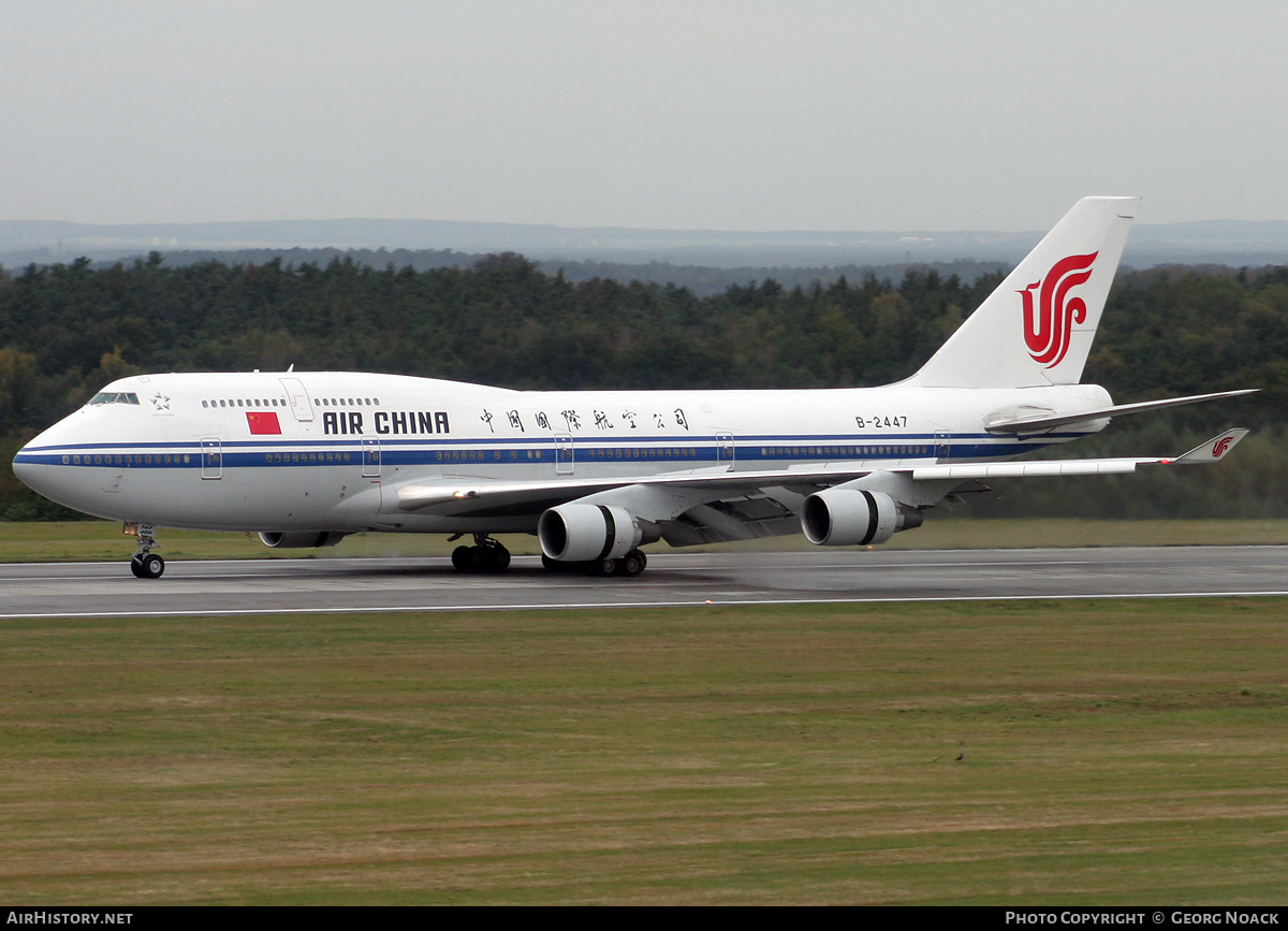 Aircraft Photo of B-2447 | Boeing 747-4J6 | Air China | AirHistory.net #254985