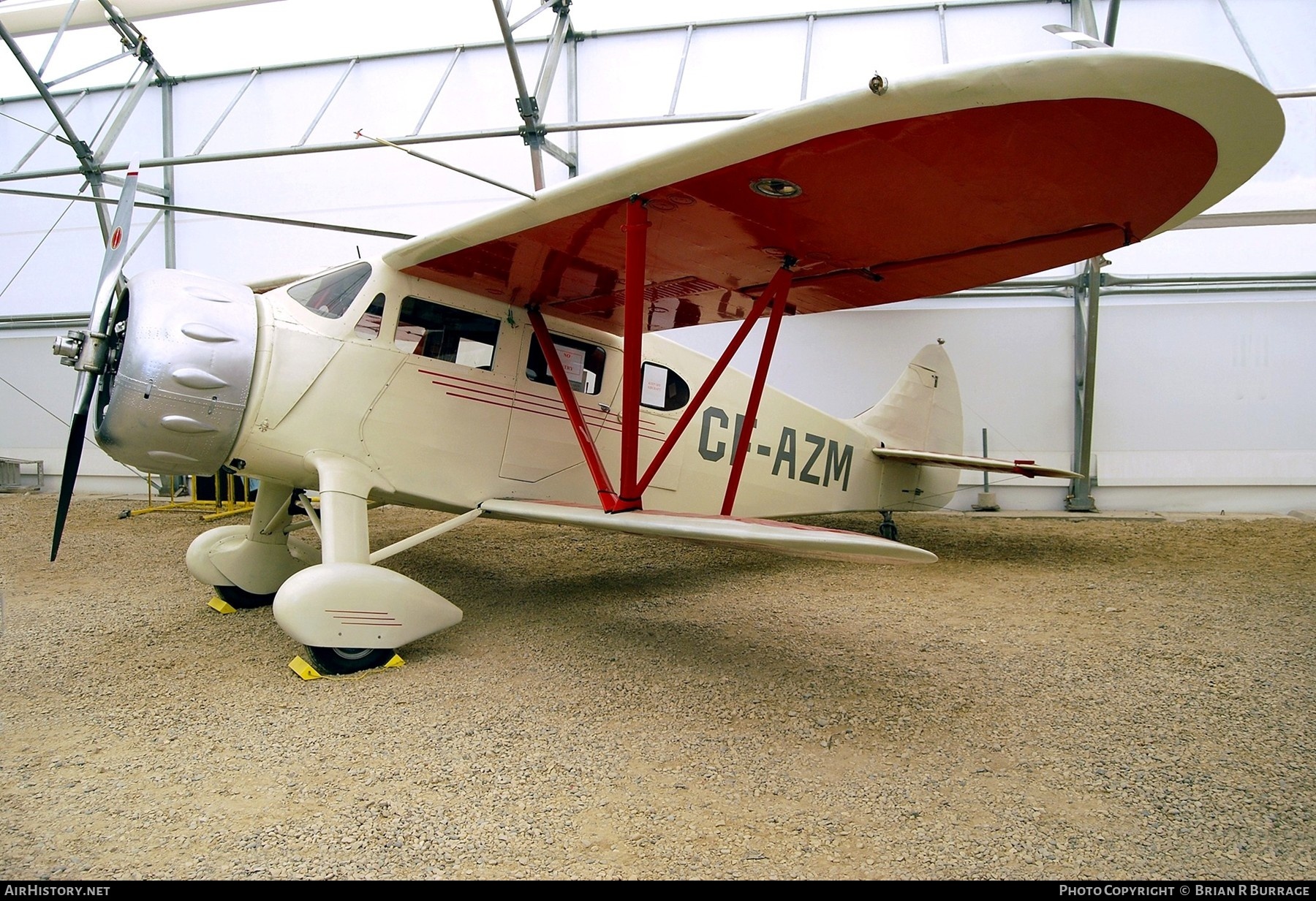 Aircraft Photo of CF-AZM | Waco EQC-6 | AirHistory.net #254989