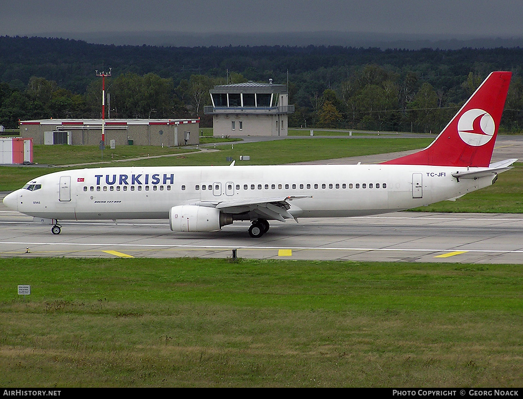 Aircraft Photo of TC-JFI | Boeing 737-8F2 | Turkish Airlines | AirHistory.net #254995