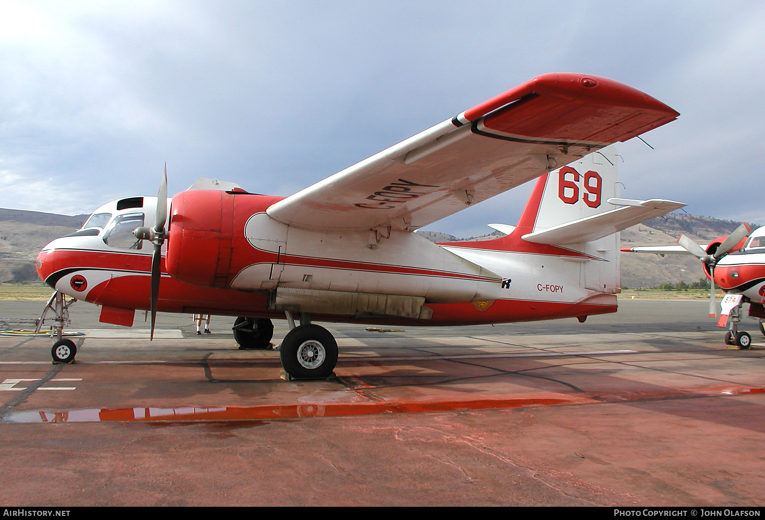 Aircraft Photo of C-FOPY | Conair CS2F Firecat | Conair Aviation | AirHistory.net #254998