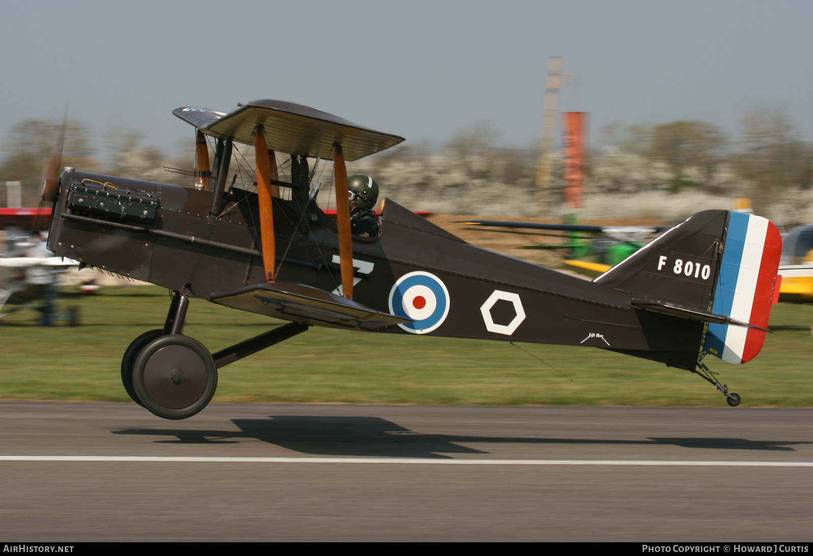 Aircraft Photo of G-BDWJ / F8010 | Replica Plans SE-5A | UK - Air Force | AirHistory.net #255008