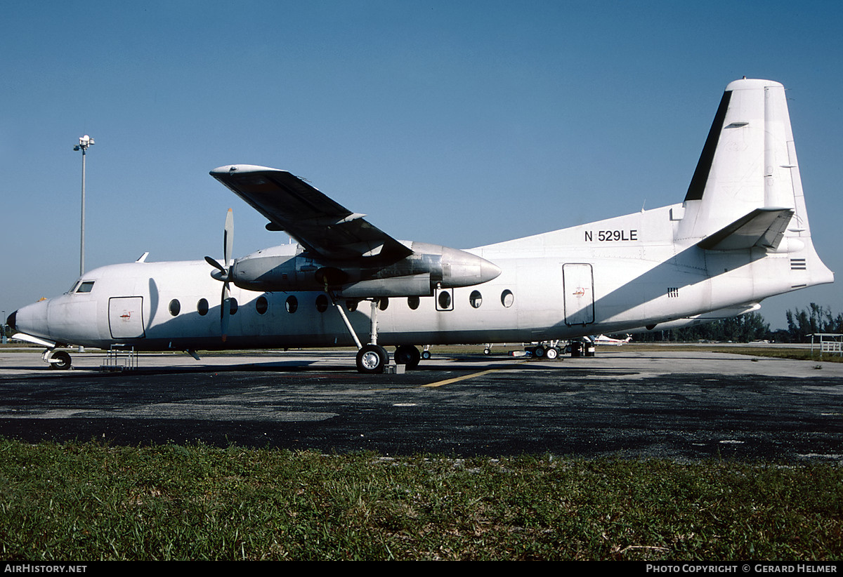 Aircraft Photo of N529LE | Fairchild Hiller FH-227B | AirHistory.net #255020
