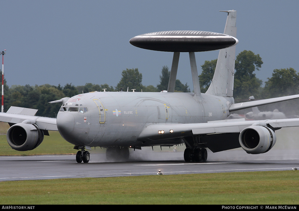 Aircraft Photo Of Zh101 Boeing E 3d Sentry Aew1 707 300 Uk Air Force Airhistory Net