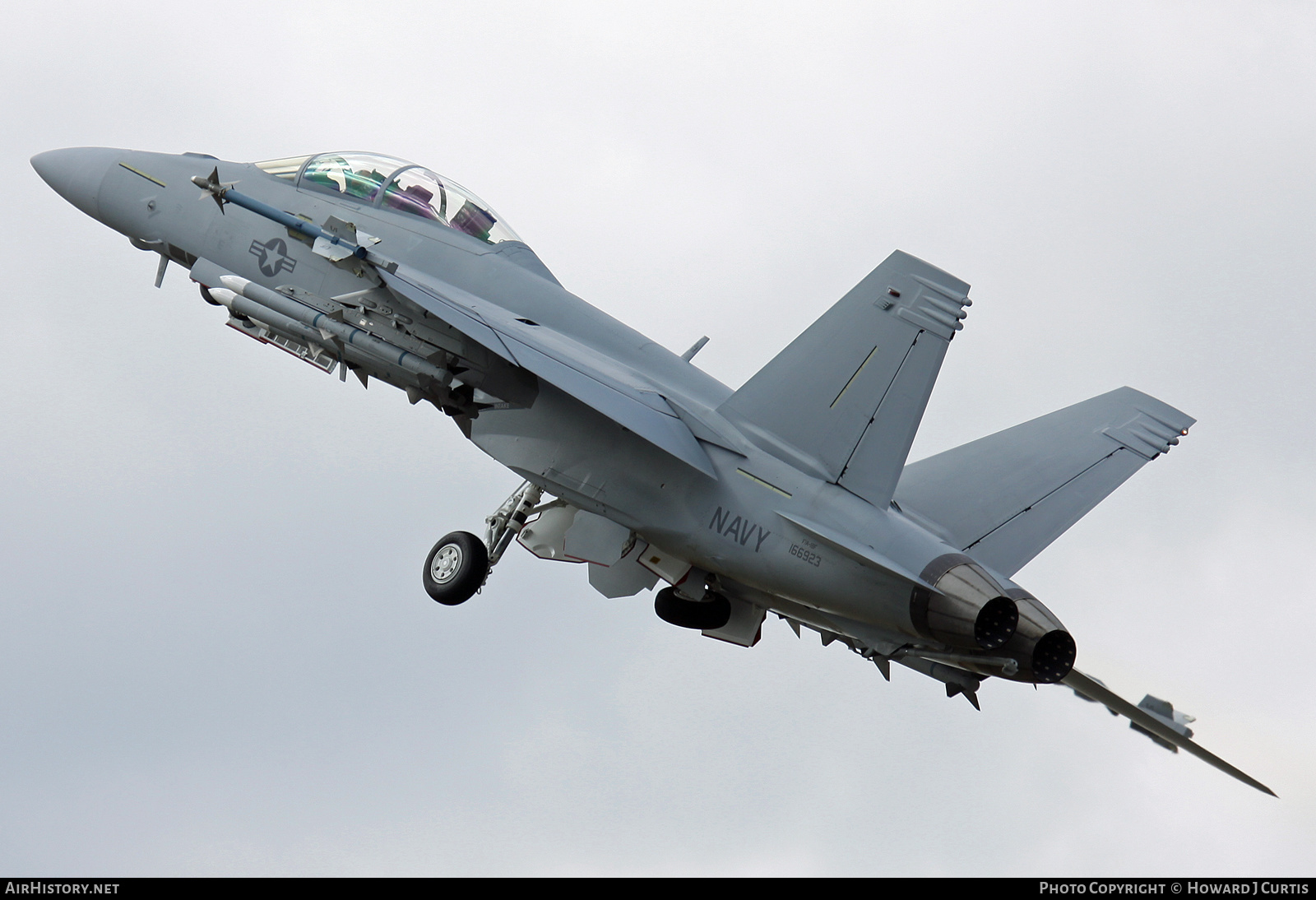 Aircraft Photo of 166923 | Boeing F/A-18F Super Hornet | USA - Navy | AirHistory.net #255026