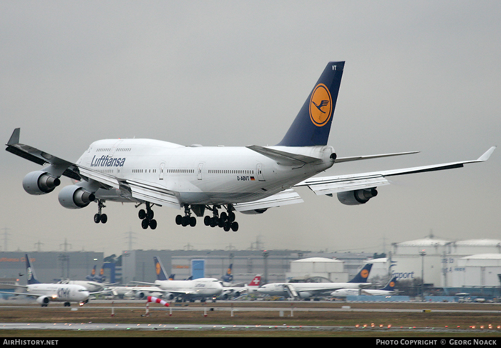 Aircraft Photo of D-ABVT | Boeing 747-430 | Lufthansa | AirHistory.net #255033