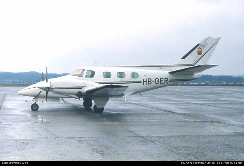 Aircraft Photo of HB-GER | Beech 60 Duke | AirHistory.net #255044