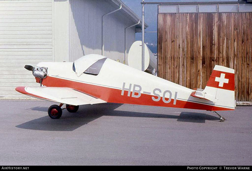 Aircraft Photo of HB-SOI | Druine D-31 Turbulent | AirHistory.net #255047