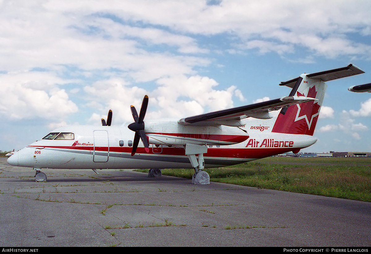 Aircraft Photo of C-GGOM | De Havilland Canada DHC-8-102 Dash 8 | Air Alliance | AirHistory.net #255057