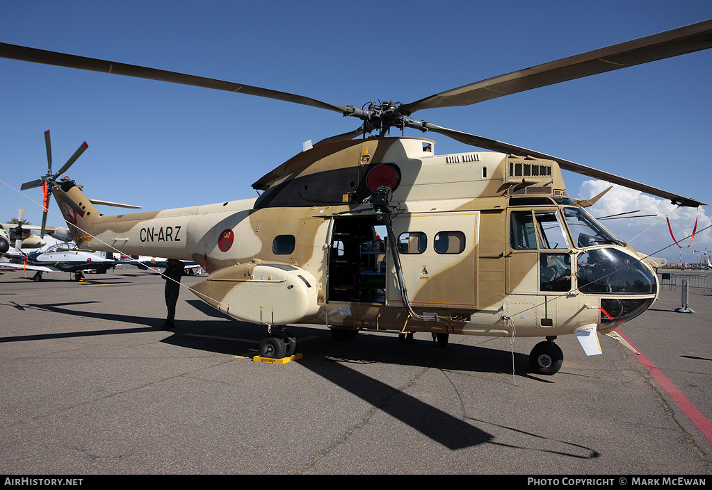 Aircraft Photo of CN-ARZ | Aerospatiale SA-330C Puma | Morocco - Air Force | AirHistory.net #255059