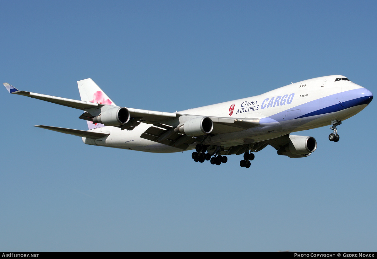 Aircraft Photo of B-18705 | Boeing 747-409F/SCD | China Airlines Cargo | AirHistory.net #255061