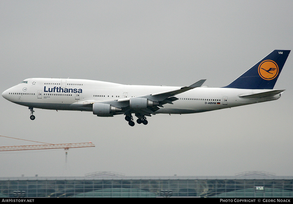 Aircraft Photo of D-ABVM | Boeing 747-430 | Lufthansa | AirHistory.net #255062