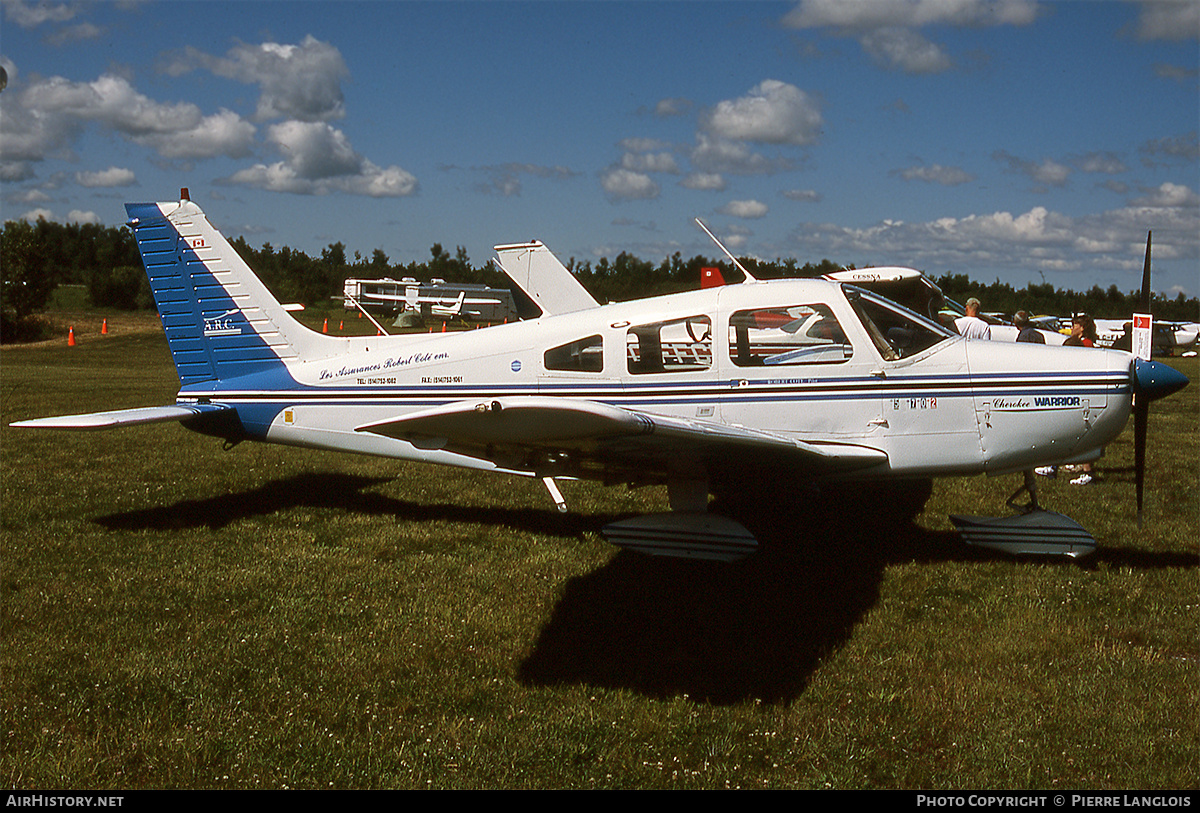 Aircraft Photo of C-GHKS | Piper PA-28-151 Cherokee Warrior | ARC - Assurances Robert Coté | AirHistory.net #255072