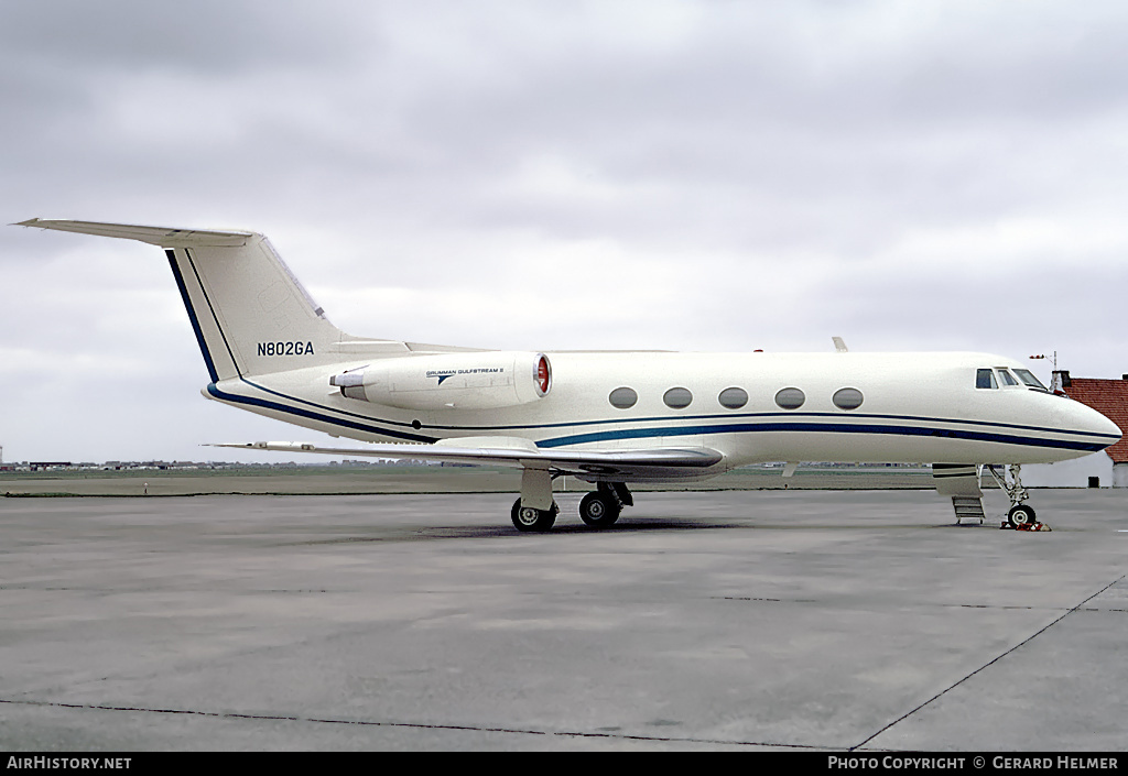 Aircraft Photo of N802GA | Grumman G-1159 Gulfstream II | Grumman Aerospace | AirHistory.net #255080