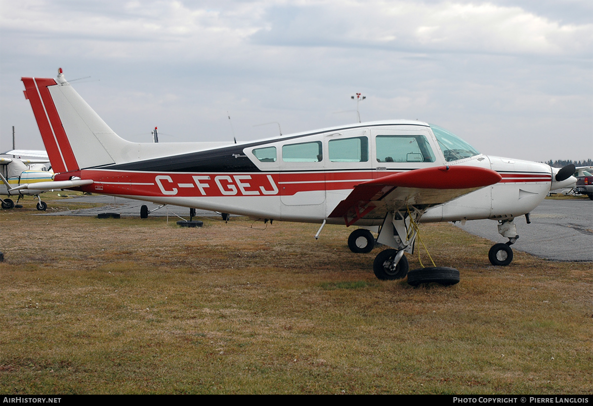Aircraft Photo of C-FGEJ | Beech A24R Musketeer Super R | AirHistory.net #255083