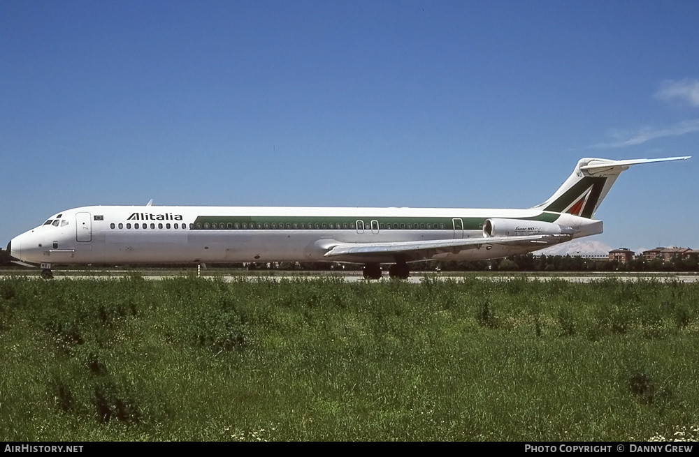 Aircraft Photo of I-DANQ | McDonnell Douglas MD-82 (DC-9-82) | Alitalia | AirHistory.net #255103