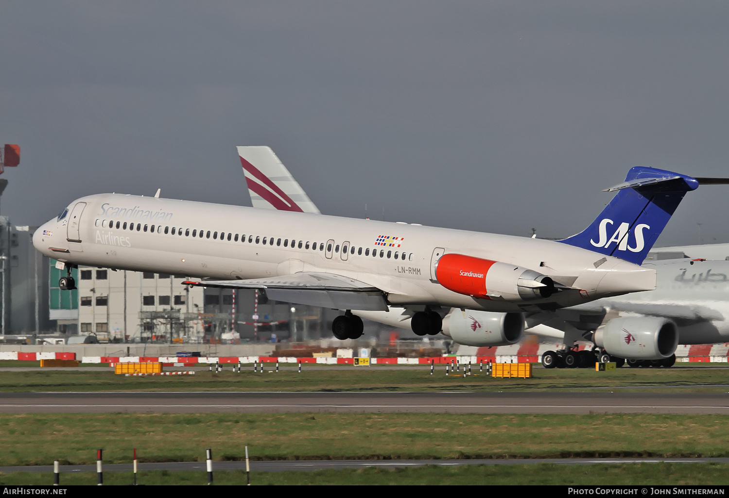 Aircraft Photo of LN-RMM | McDonnell Douglas MD-82 (DC-9-82) | Scandinavian Airlines - SAS | AirHistory.net #255111