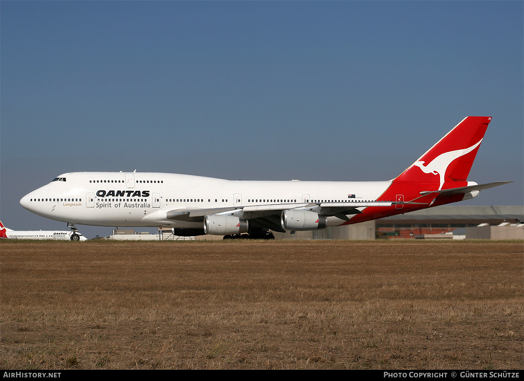 Aircraft Photo of VH-OJR | Boeing 747-438 | Qantas | AirHistory.net #255119