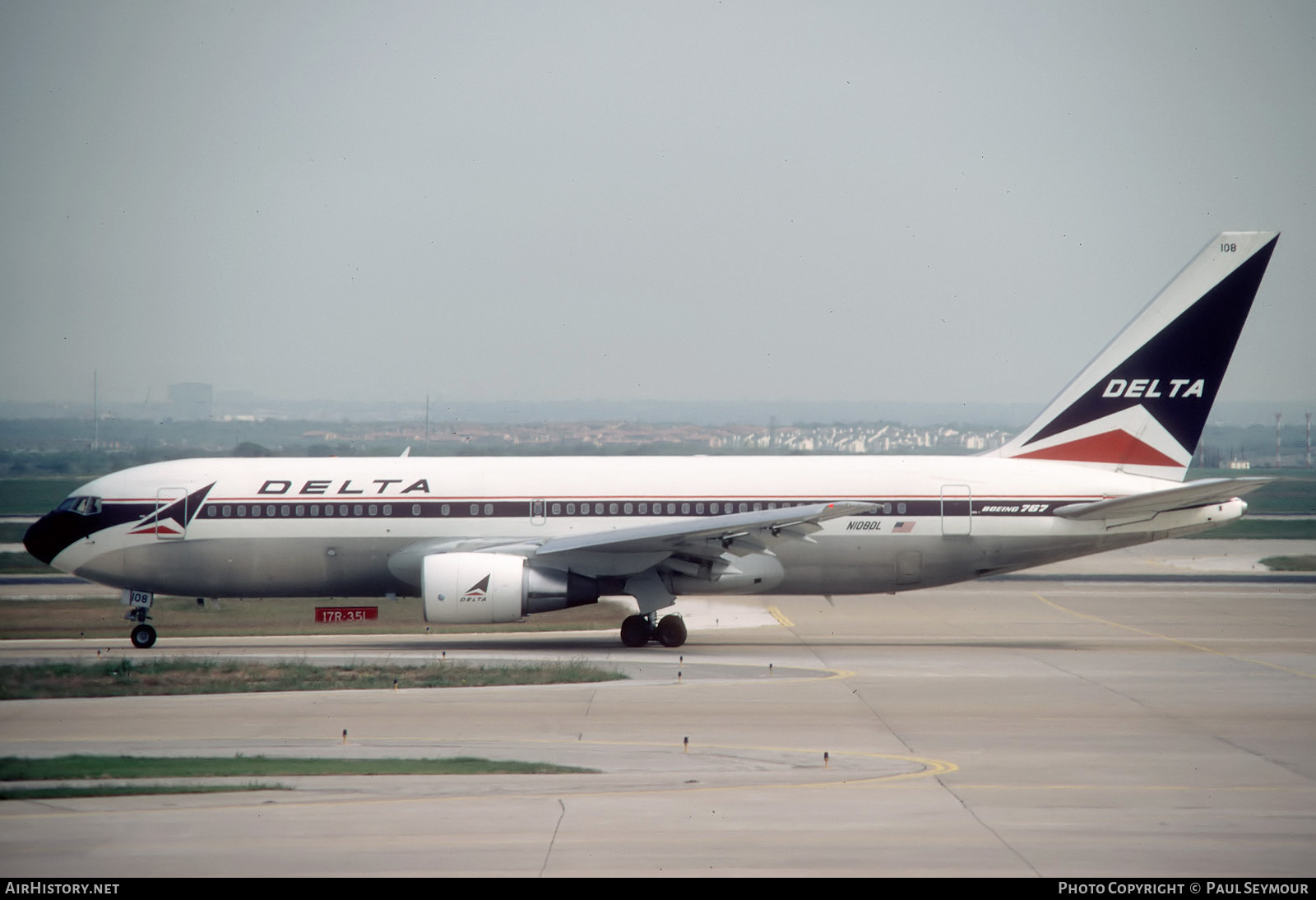 Aircraft Photo of N108DL | Boeing 767-232 | Delta Air Lines | AirHistory.net #255126