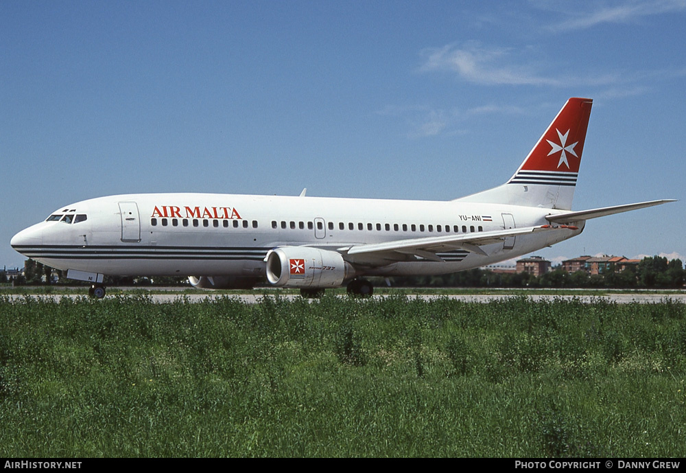 Aircraft Photo of YU-ANI | Boeing 737-3H9 | Air Malta | AirHistory.net #255128