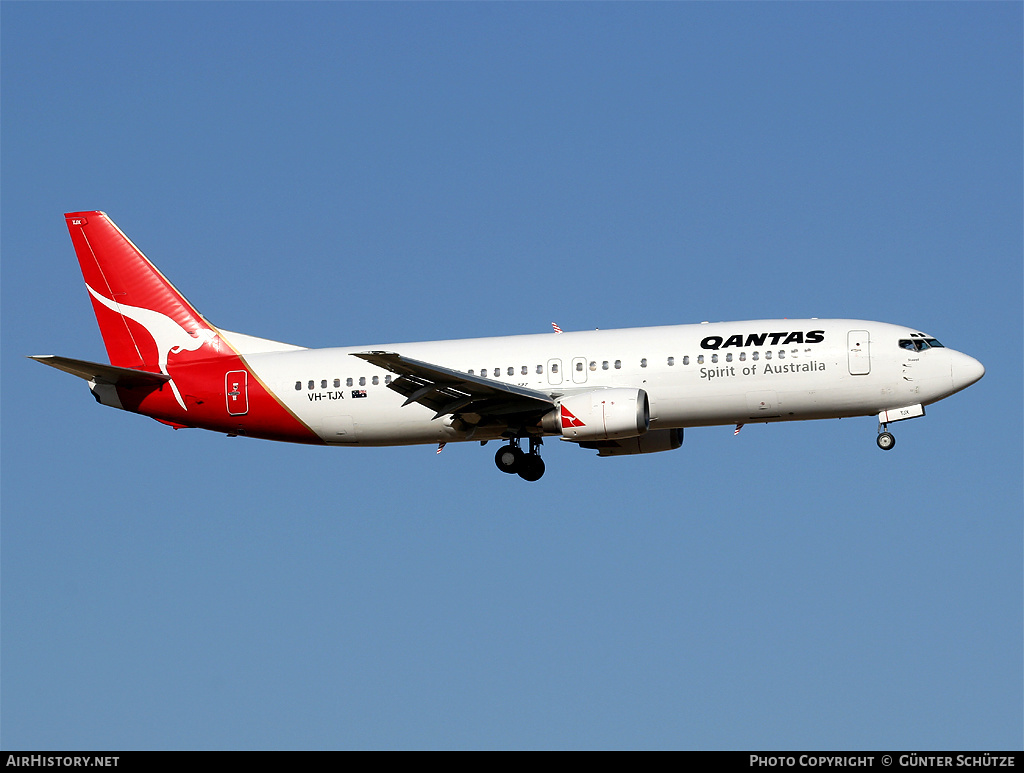 Aircraft Photo of VH-TJX | Boeing 737-476 | Qantas | AirHistory.net #255135