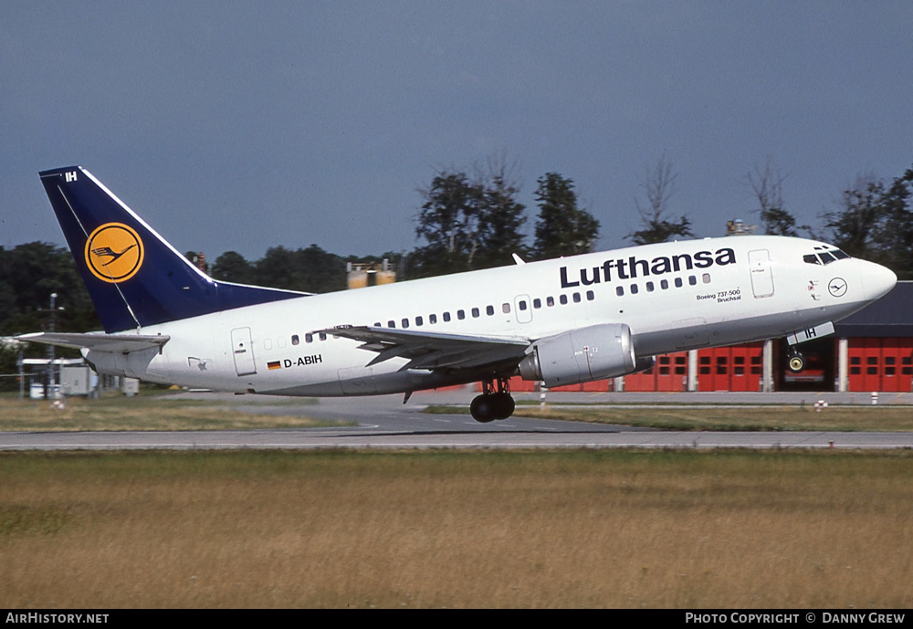 Aircraft Photo of D-ABIH | Boeing 737-530 | Lufthansa | AirHistory.net #255140