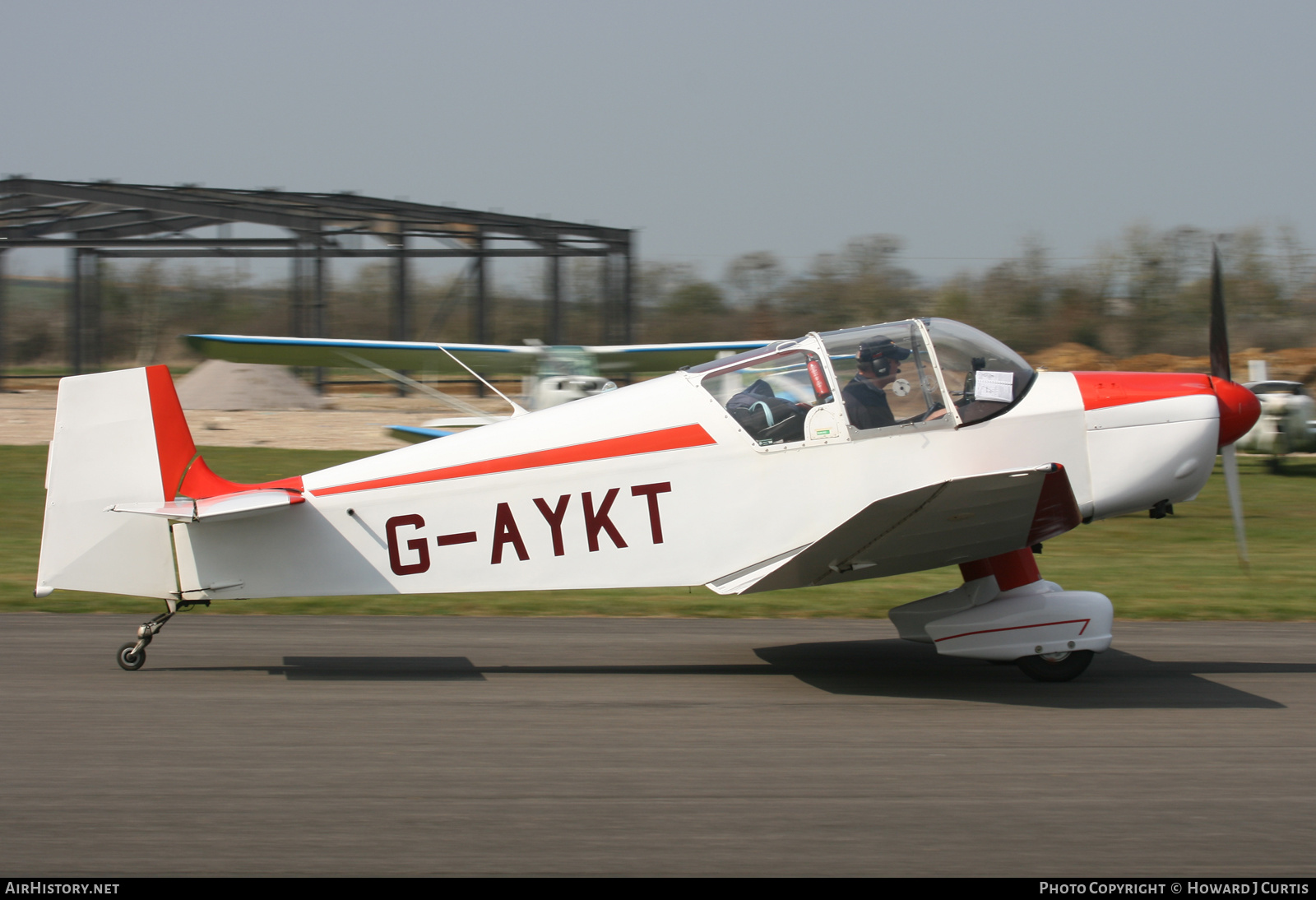 Aircraft Photo of G-AYKT | SAN Jodel D-117 | AirHistory.net #255143