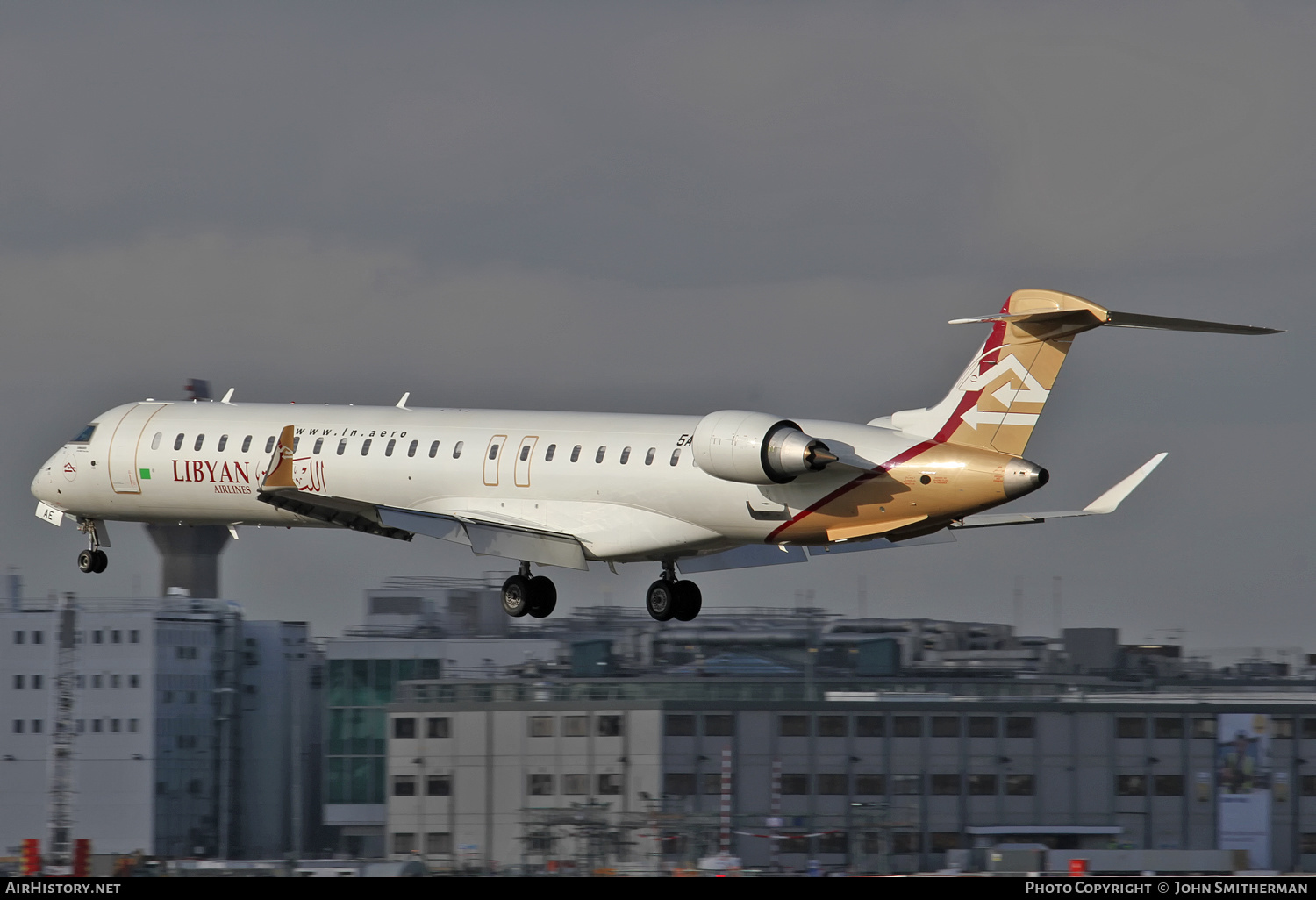 Aircraft Photo of 5A-LAE | Bombardier CRJ-900 (CL-600-2D24) | Libyan Airlines | AirHistory.net #255145