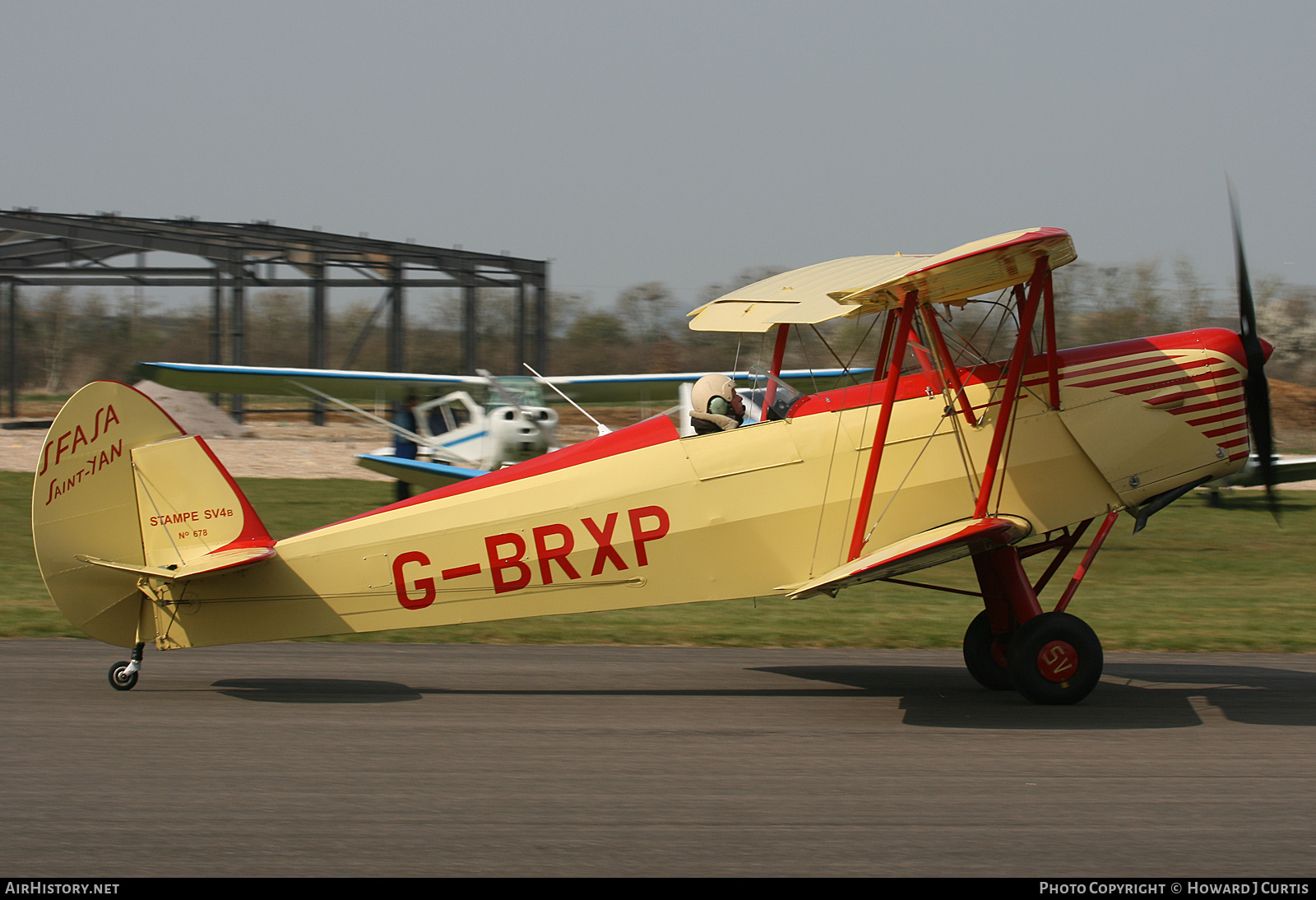 Aircraft Photo of G-BRXP | Stampe-Vertongen SV-4C | SFASA - Service de la Formation Aéronautique et des Sports Aériens | AirHistory.net #255148
