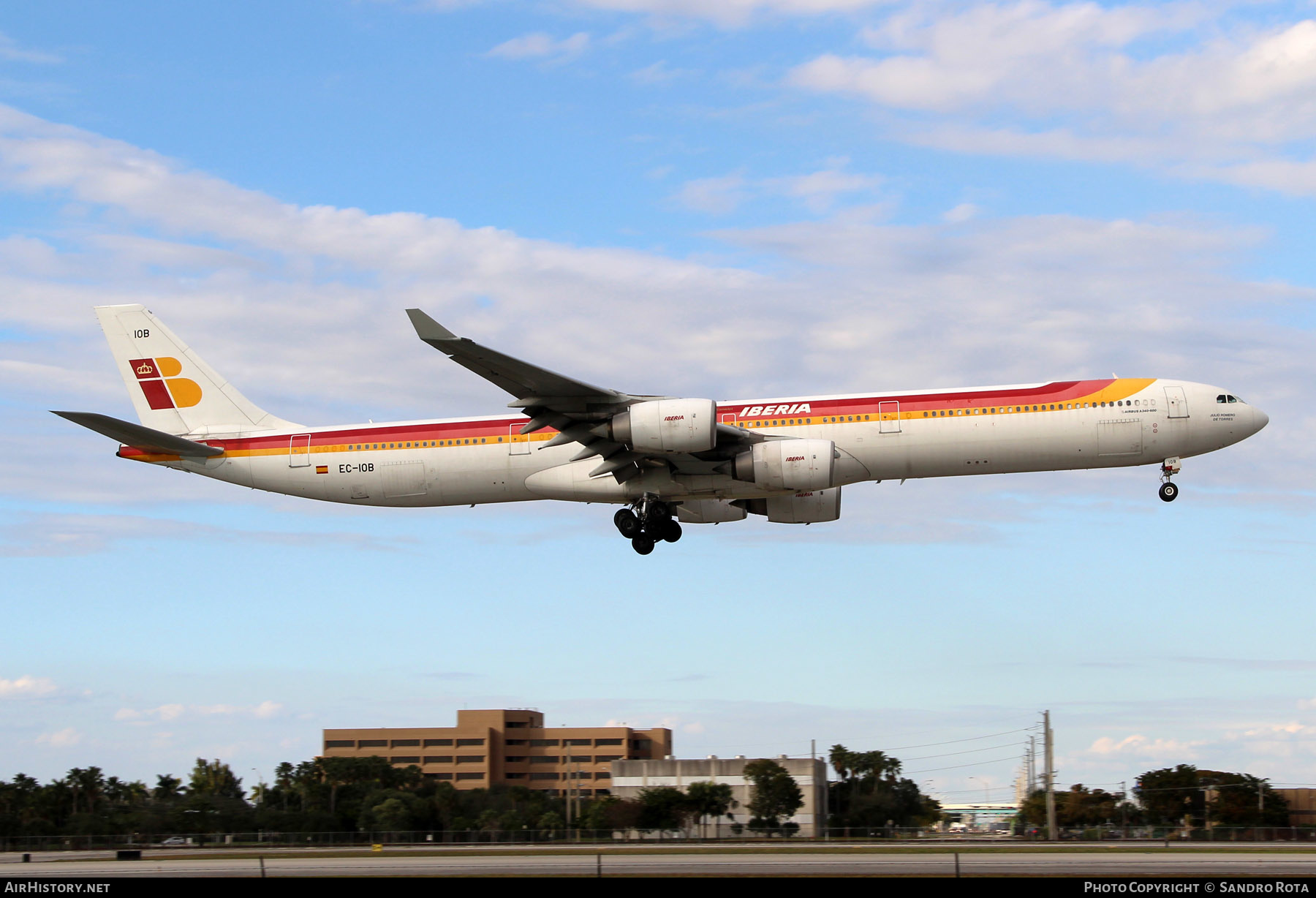 Aircraft Photo of EC-IOB | Airbus A340-642 | Iberia | AirHistory.net #255155