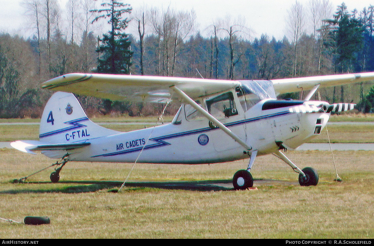 Aircraft Photo of C-FTAL | Cessna O-1E Bird Dog | Royal Canadian Air Cadets | AirHistory.net #255172