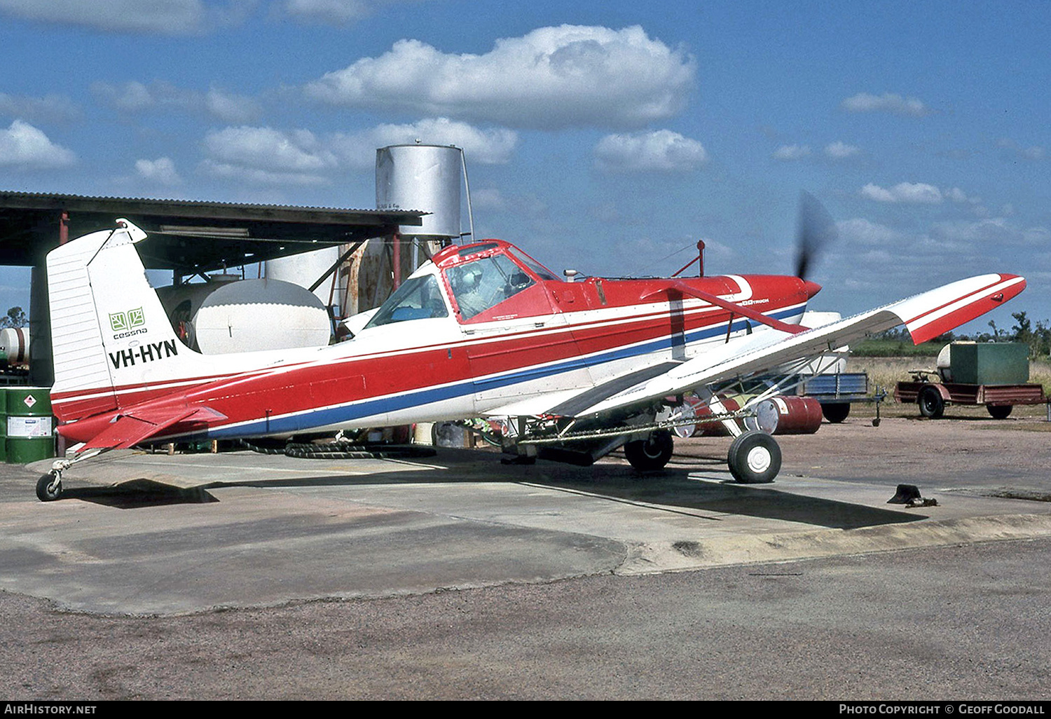 Aircraft Photo of VH-HYN | Cessna A188B AgTruck | AirHistory.net #255178