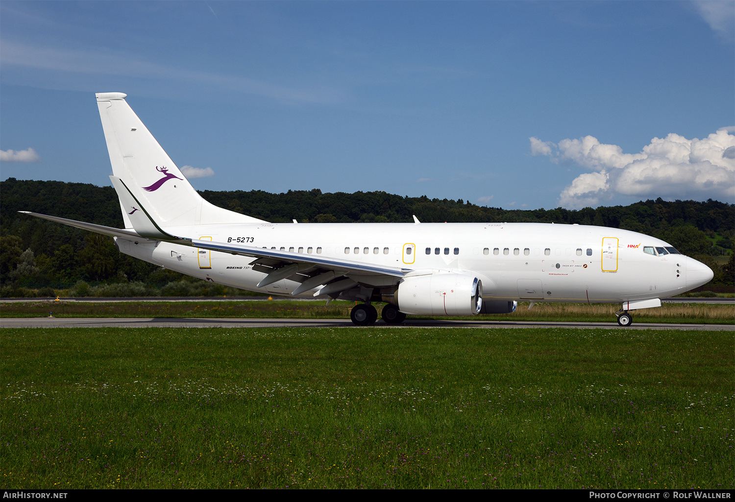 Aircraft Photo of B-5273 | Boeing 737-73W BBJ | Deer Jet | AirHistory.net #255189