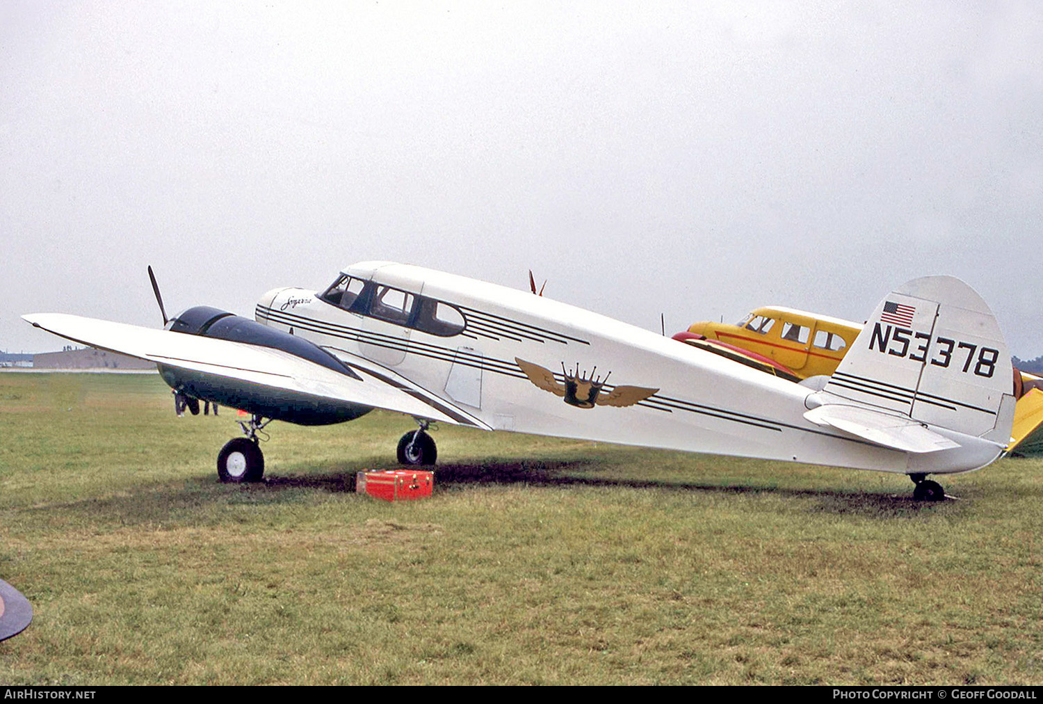 Aircraft Photo of N53378 | Cessna T-50 Bobcat | AirHistory.net #255200