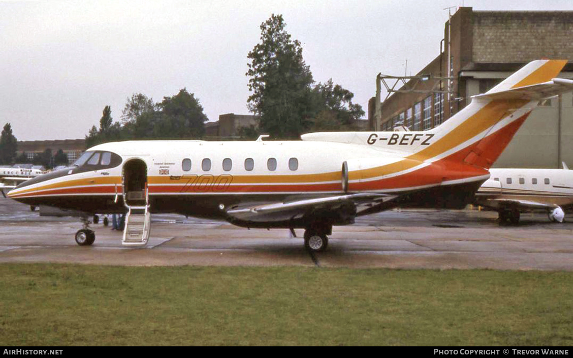 Aircraft Photo of G-BEFZ | British Aerospace HS-125-700B | AirHistory.net #255202