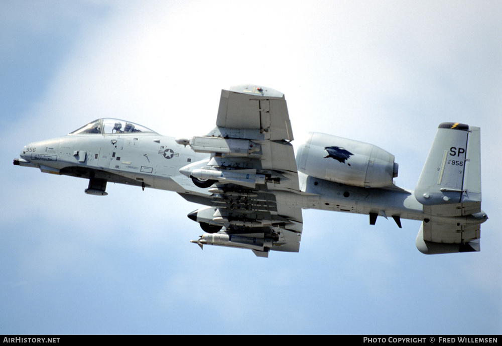 Aircraft Photo of 81-0956 / AF81-956 | Fairchild A-10A Thunderbolt II | USA - Air Force | AirHistory.net #255241