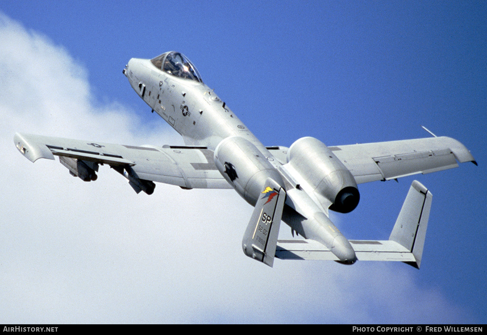 Aircraft Photo of 81-0992 / AF81-992 | Fairchild A-10A Thunderbolt II | USA - Air Force | AirHistory.net #255247