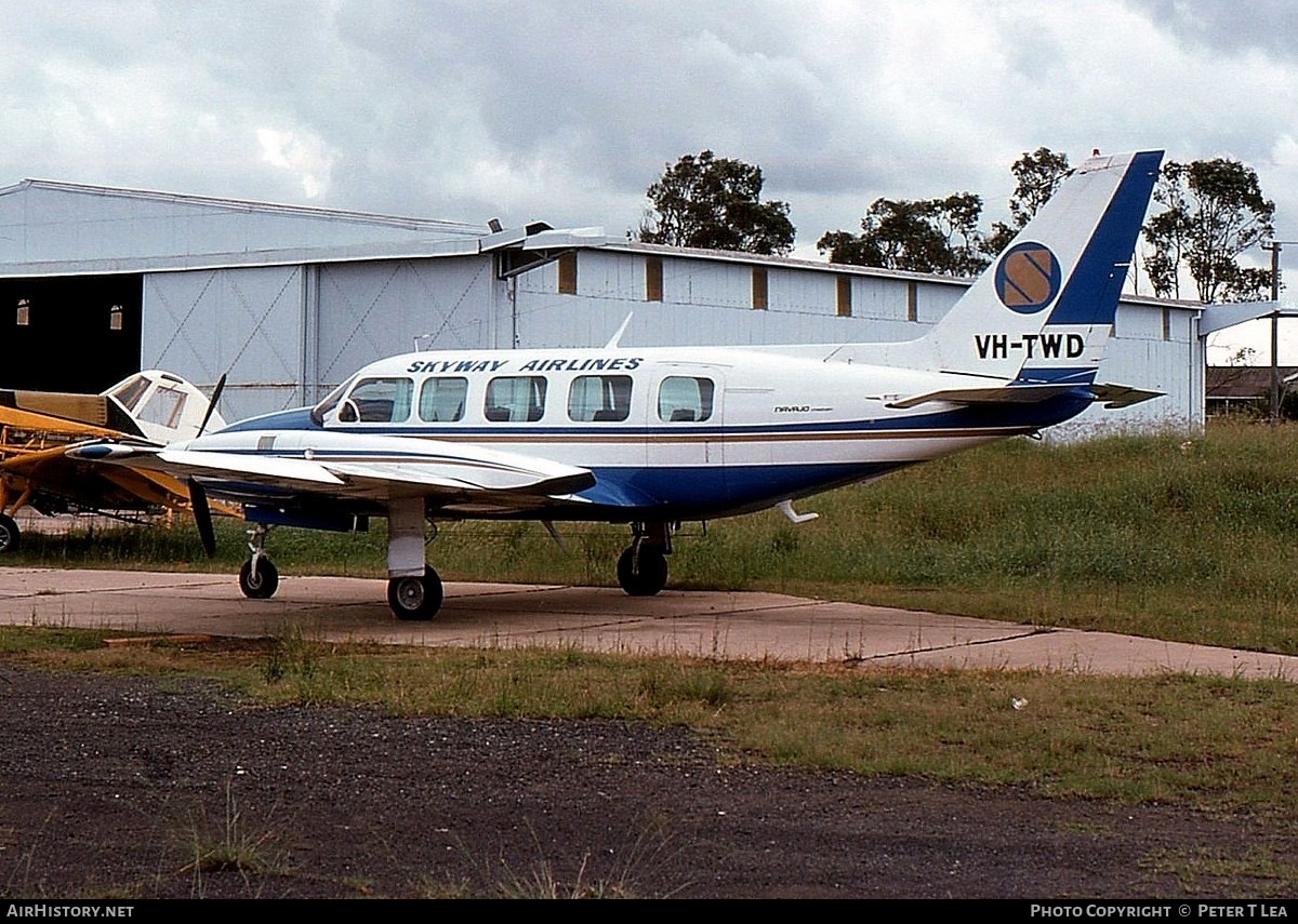Aircraft Photo of VH-TWD | Piper PA-31-350 Navajo Chieftain | Skyway Airlines | AirHistory.net #255254