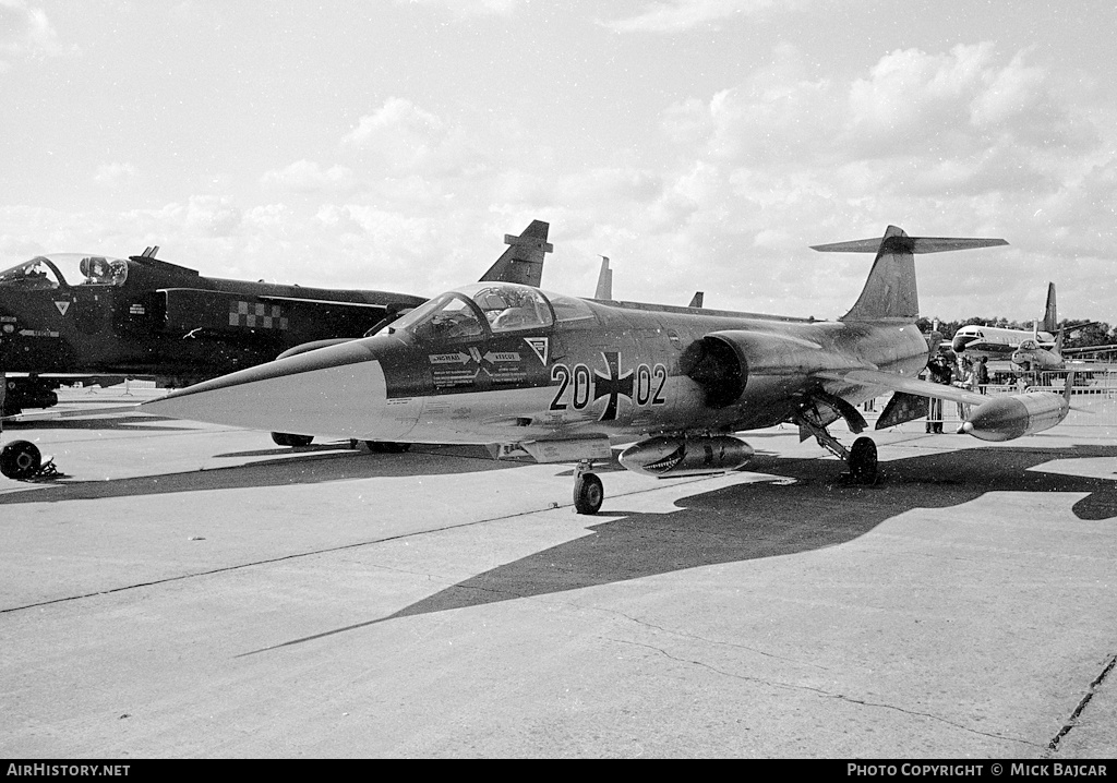 Aircraft Photo of 2002 | Lockheed F-104G Starfighter | Germany - Air Force | AirHistory.net #255260