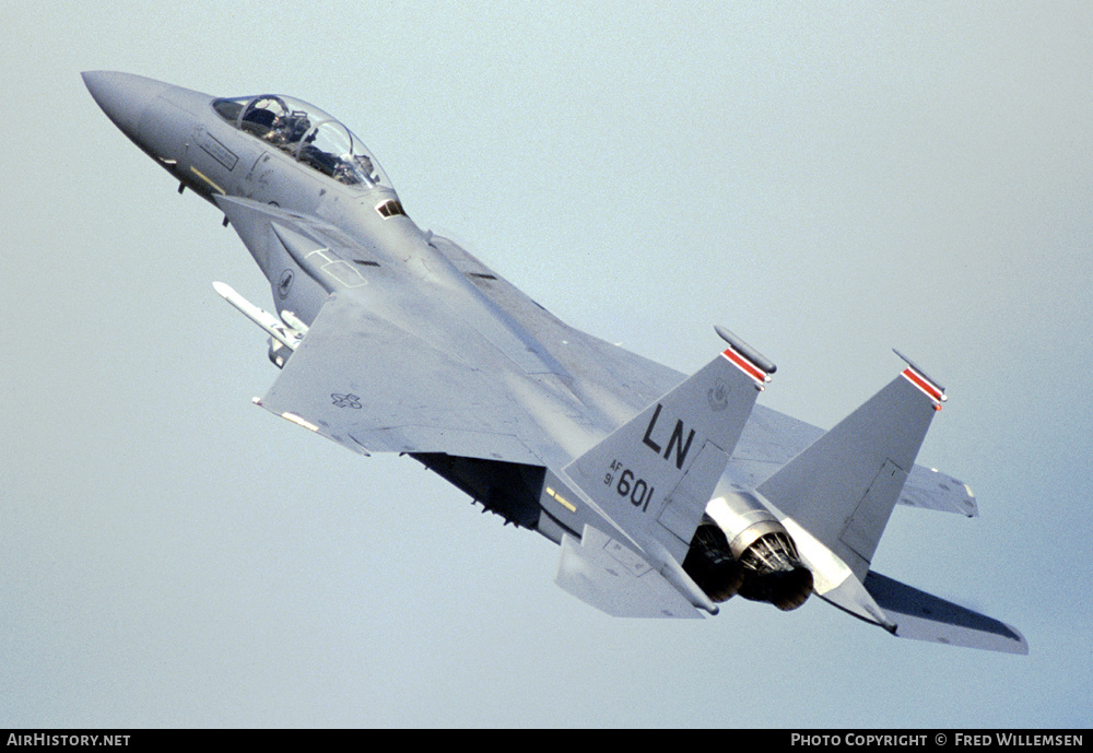 Aircraft Photo of 91-0601 / AF91-601 | McDonnell Douglas F-15E Strike Eagle | USA - Air Force | AirHistory.net #255263