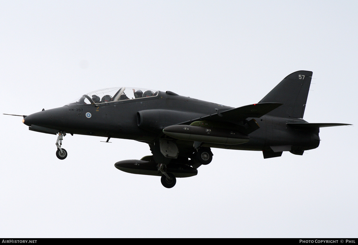 Aircraft Photo of HW-357 | British Aerospace Hawk 51A | Finland - Air Force | AirHistory.net #255281
